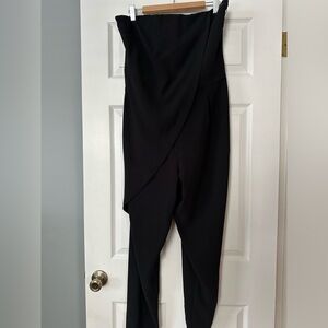 Alexia Admor black strapless jumpsuit